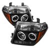 Halo CCFL Projector Headlights 2005-2008 for Nissan Frontier - image 4