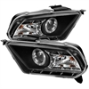 LED Halo Projector Headlights 2010-13 Ford Mustang - image 1
