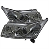 Halo DRL Projector Headlights 2011-2014 Chevy Cruze - image 1