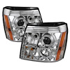 Halo DRL Projector Headlights 2002-2003 Cadillac Escalade - image 1