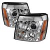 Halo DRL Projector Headlights 2002-2003 Cadillac Escalade - image 2