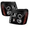 Halo DRL Projector Headlights 2002-2003 Cadillac Escalade - image 3