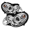 Halo DRL Projector Headlights 2003-2009 Mercedes Benz CLK - image 1