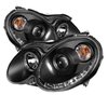 Halo DRL Projector Headlights 2003-2009 Mercedes Benz CLK - image 2