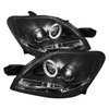 Halo DRL Projector Headlights 2007-2011 Toyota Yaris - image 2