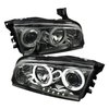 Halo CCFL Projector Headlights 2006-2010 Dodge Charger - image 2