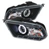 Halo CCFL DRL Projector Headlights 2010-2013 Ford Mustang - image 3