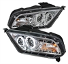 Halo CCFL DRL Projector Headlights 2010-2013 Ford Mustang - image 1