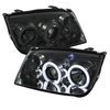 Halo CCFL Projector Headlights 1999-2005 Volkswagen Jetta - image 2