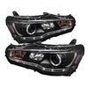 Halo DRL Projector Headlights 2008-2014 Mitsubishi Lancer/Evo-10 - image 3