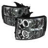 Halo CCFL Projector Headlights 2007-2013 Chevy Silverado - image 2