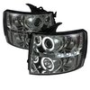 Halo CCFL Projector Headlights 2007-2013 Chevy Silverado - image 3