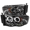 Halo CCFL Projector Headlights 2002-2005 Dodge Ram - image 1