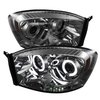 Halo CCFL Projector Headlights 2006-2008 Dodge Ram - image 2