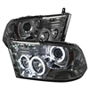 Halo CCFL Projector Headlights 2009-2016 Dodge Ram - image 1