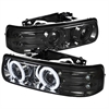 Halo CCFL Projector Headlights 1999-2002 Chevy Silverado - image 1