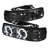 Halo CCFL Projector Headlights 1999-2002 Chevy Silverado - image 3