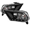 DRL LED Crystal Headlights 2010-2013 Ford Mustang - image 3