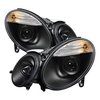 Halo LED Projector Headlights 2007-2009 Mercedes Benz E-Class - image 3