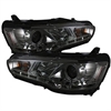 Halo DRL Projector Headlights 2008-2014 Mitsubishi Lancer/Evo-10 - image 1