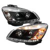 Halo DRL Projector Headlights 2008-2011 Mercedes Benz C-Class - image 3