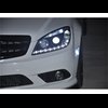 Halo DRL Projector Headlights 2008-2011 Mercedes Benz C-Class - image 4