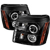Halo DRL Projector Headlights 2003-2006 Cadillac Escalade - image 1