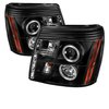 Halo DRL Projector Headlights 2003-2006 Cadillac Escalade - image 3