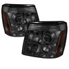Halo DRL Projector Headlights 2003-2006 Cadillac Escalade - image 2