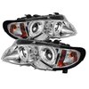Halo LED Projector Headlights 2002-2005 BMW E46 3 Series - image 2