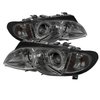 Halo LED Projector Headlights 2002-2005 BMW E46 3 Series - image 2