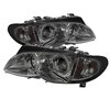 Halo LED Projector Headlights 2002-2005 BMW E46 3 Series - image 4
