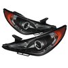 Halo DRL Projector Headlights 2011-2013 Hyundai Sonata - image 2