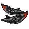 Halo DRL Projector Headlights 2011-2013 Hyundai Sonata - image 3