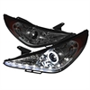 Halo DRL Projector Headlights 2011-2013 Hyundai Sonata - image 1