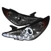 Halo DRL Projector Headlights 2011-2013 Hyundai Sonata - image 2