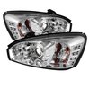 Halo LED Projector Headlights 2004-2007 Chevy Malibu - image 2