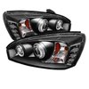 Halo LED Projector Headlights 2004-2007 Chevy Malibu - image 2
