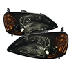 Amber Crystal Headlights Bulbs Included - image 1