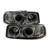 Halo CCFL Projector Headlights 1999-2006 GMC Sierra - image 3