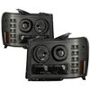 Halo CCFL Projector Headlights 2007-2013 GMC Sierra - image 3