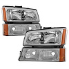 xTune Crystal Headlights 2003-2007 Chevy Silverado - image 1