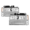 xTune Crystal Headlights 1994-1999 Chevy Trucks - image 1