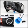 CCFL LED Projector Headlights 1 pc. Replaceable LEDs Pair Black - image 3