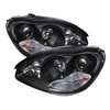 Halo LED Projector Headlights 2000-2006 Mercedes Benz S-Class - image 2