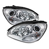 Halo LED Projector Headlights 2000-2006 Mercedes Benz S-Class - image 1