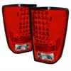 LED Tail Lights Uses Stock Bulbs Pair Red/Clear - image 1