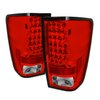 LED Tail Lights Uses Stock Bulbs Pair Red/Clear - image 2