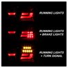 Light Bar LED Tail Lights 2006-2008 BMW E90 3-Series - image 4