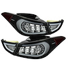 Light Bar LED Tail Lights 2011-2013 Hyundai Elantra - image 1
